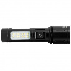 Φακός LED 8W & 8W Zoom Επαναφορτιζόμενος IP44 με Μαγνήτη